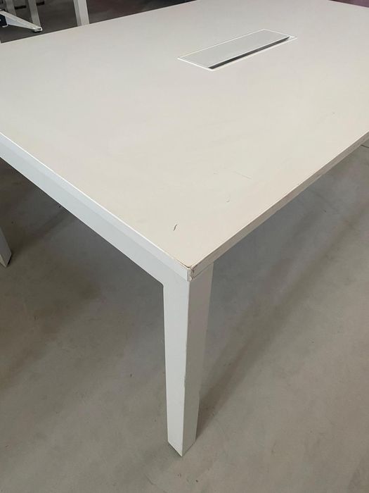 Masă Ședințe Conferințe 150X100 cm; Birou de Lucru Cadru Metalic