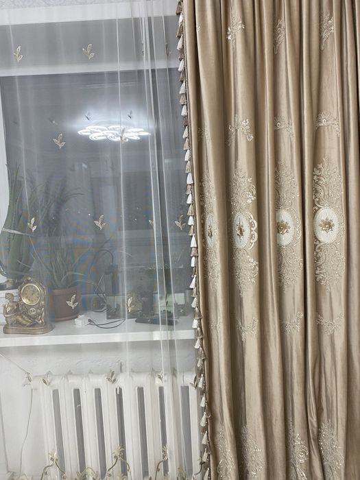 Продам штор с тюлью