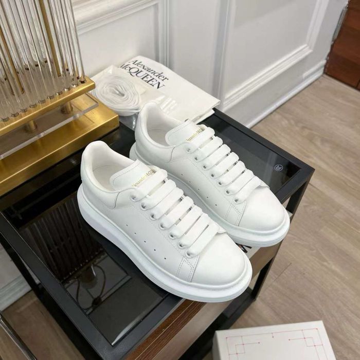 Alexander McQueen White/White Sneakers Full Box Verificare Colet