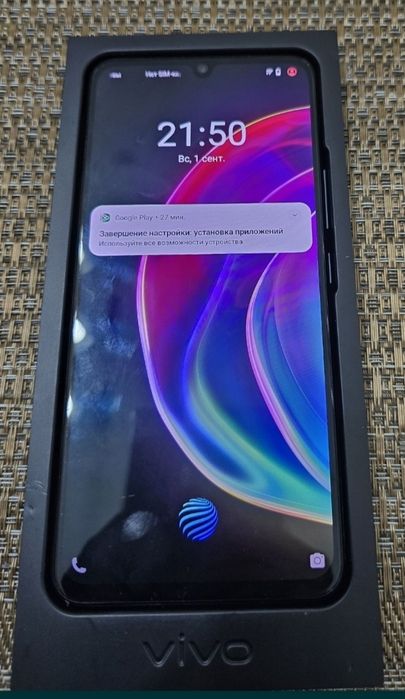 Vivo V21 ram 8+4 128 gb
