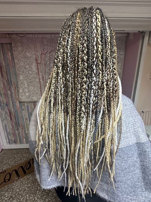 АФРО-ПЛИТКИ,с видлон и канекалон