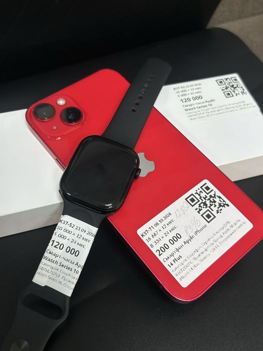 Apple watch  series 10/RED /рассрочка