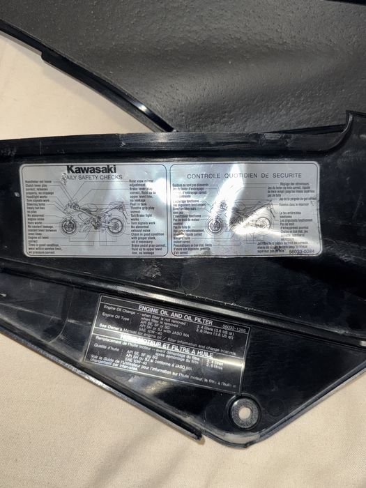 Carene interioare / Plastice Kawasaki ZX6R 636 2005-2006 - OEM