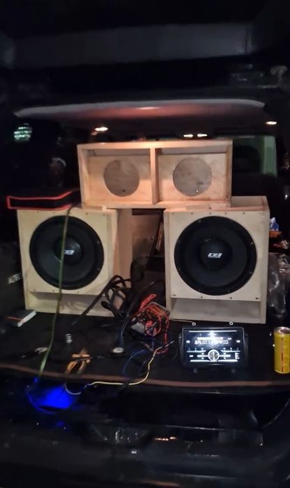 Эстрадный сабвуфер пара