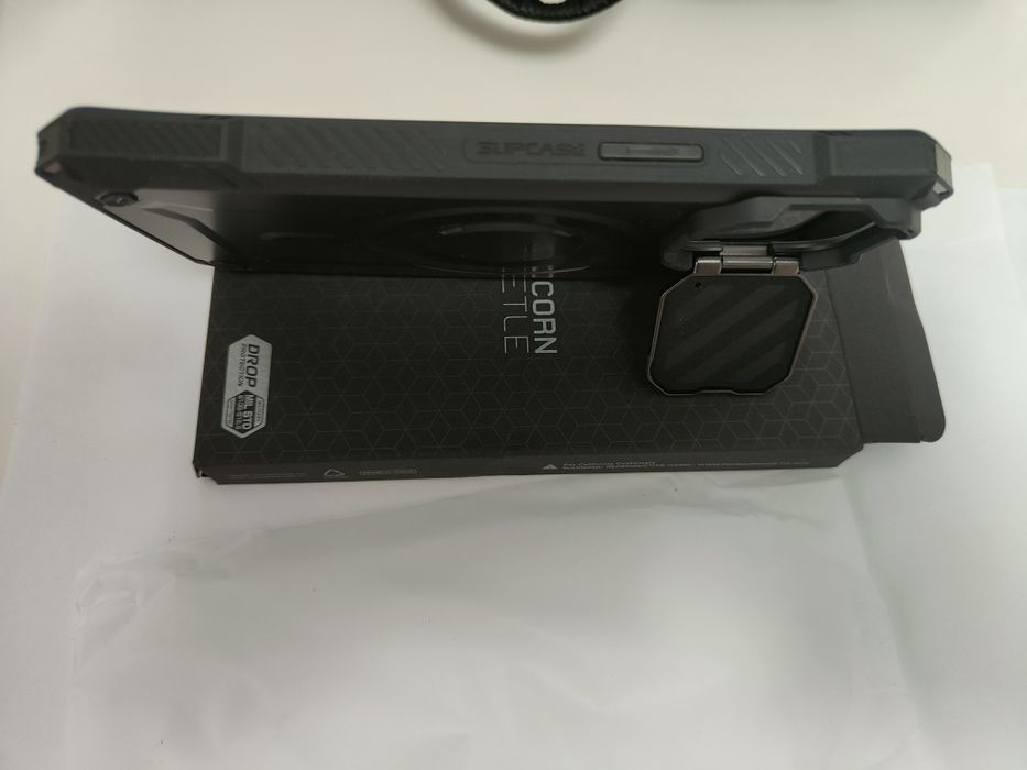 Husă iPhone 15 Pro Max Supcase Unicorn Beetle XT MagSafe- Black - nouă