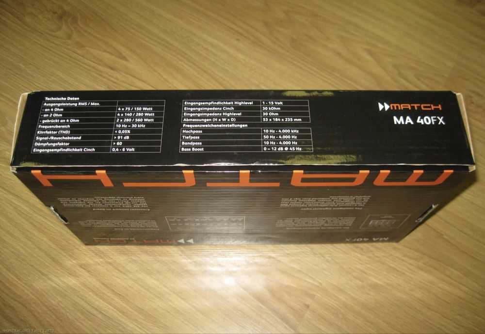 Усилитель Match MA 40FX новый.