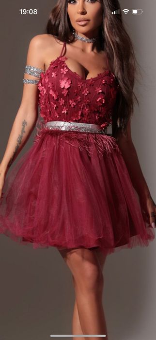 Рокля Lorreti с тюл