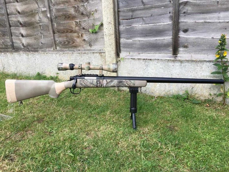 PUSCA [FULL METAL 6MM], Calitate Excepțională cu Arc Puternic - Noua