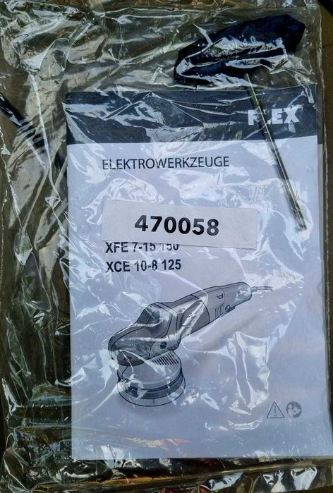 Mașină de polish FLEX XCE 10-8 125 - profesionala