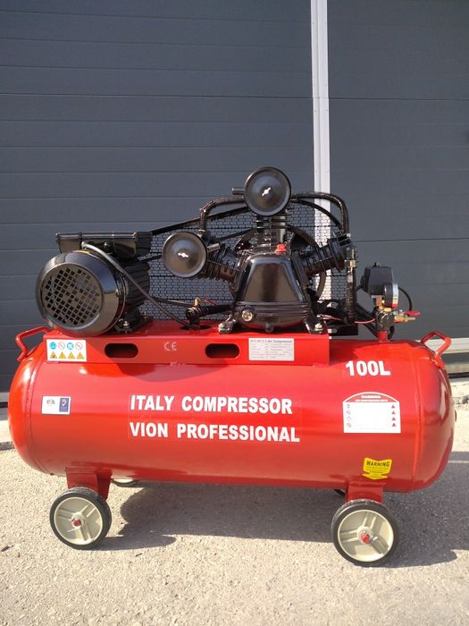 Компресор за въздух 100 литра 12.5 бара налягане