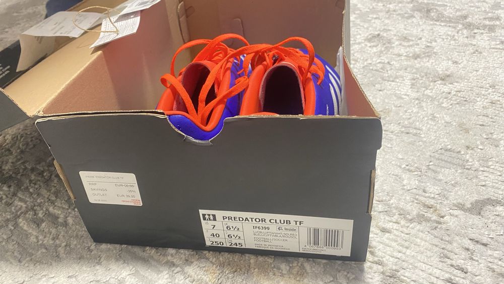 Стоножки adidas PREDATOR CLUB TF