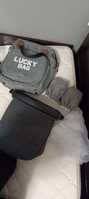 Количка 2в1 плюс кош за новородено