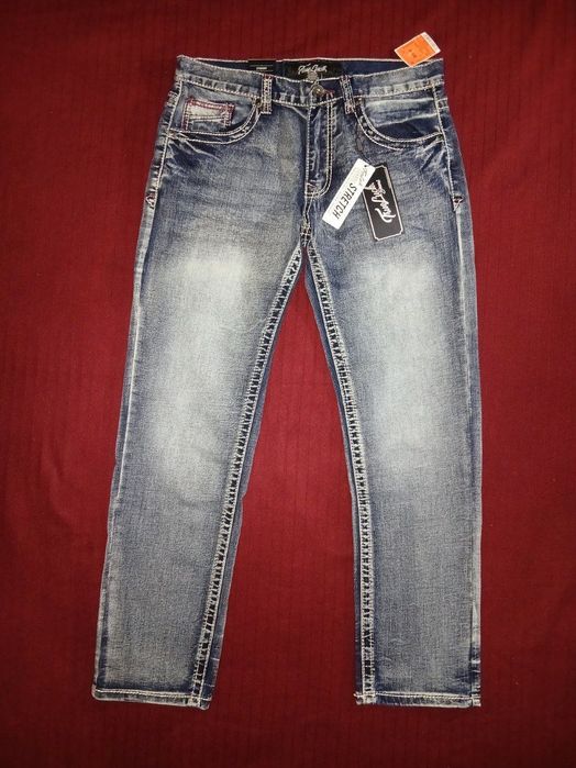 Из Америки, стильные мужские  джинсы от бренда "Tsue Luck"