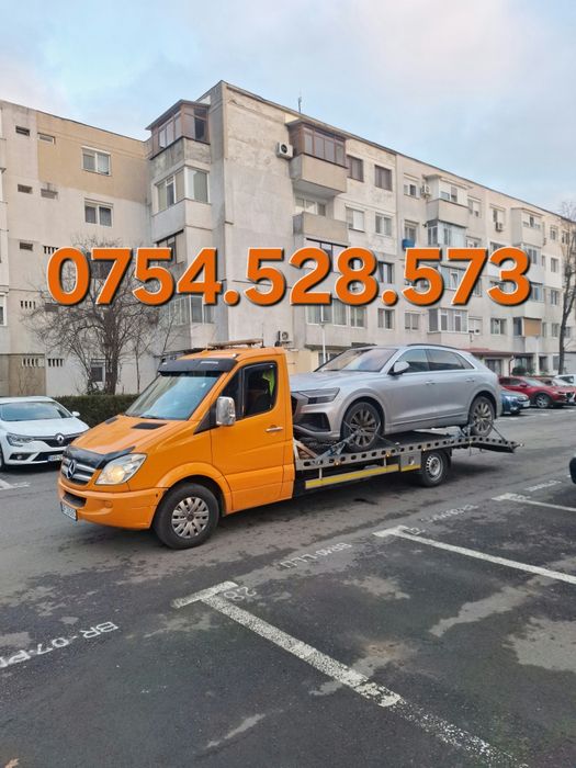 Tractari auto, platforma, asistenta rutieră Non-stop!