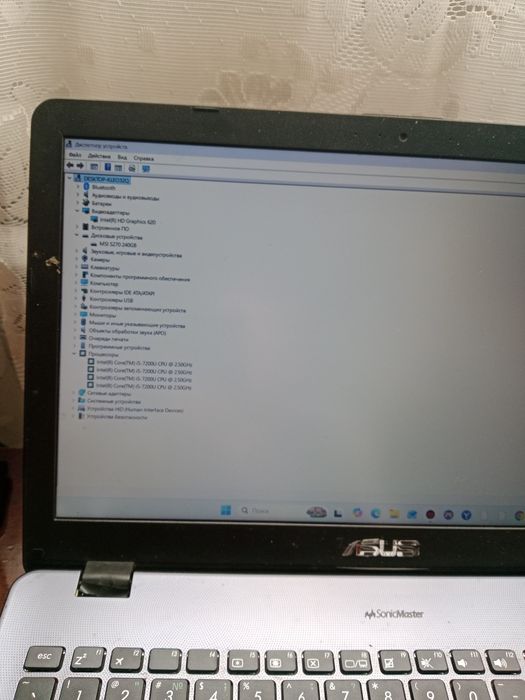 Ноубук asus x 542u.