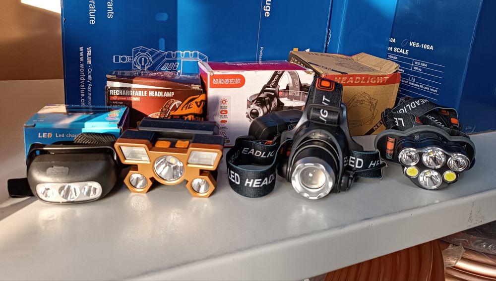 Фонарь налобный светодиодный