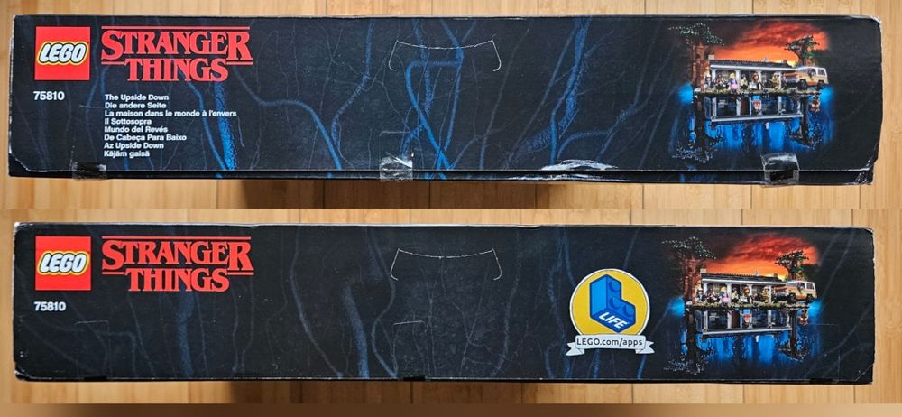 Set LEGO SIGILAT 75810 The Upside Down Stranger Things