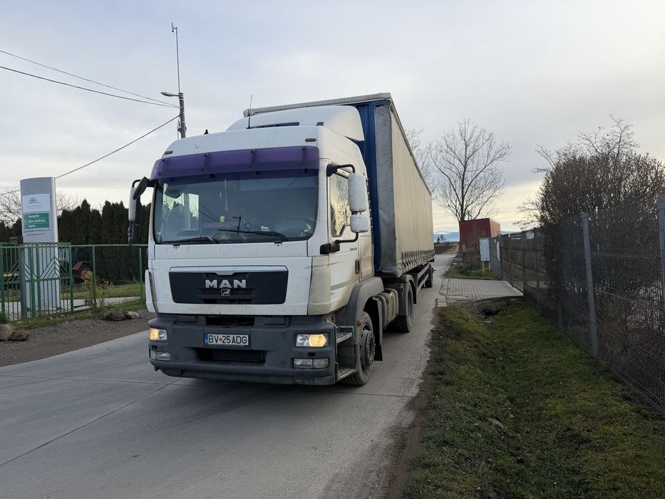 Vand man tgm 2011 + semiremroca o axa