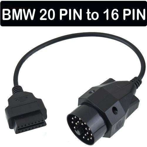 Cablu adaptor pt interfata diagnoza BMW 20 pini la OBD2 16 pini