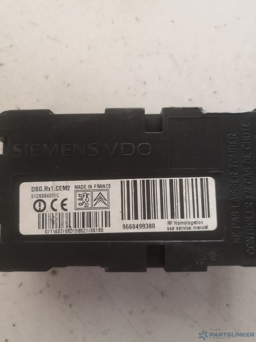 Modul Presiune Rotii Peugeot 407 (6D_) [ 2004 - > ] Oem 9660499380