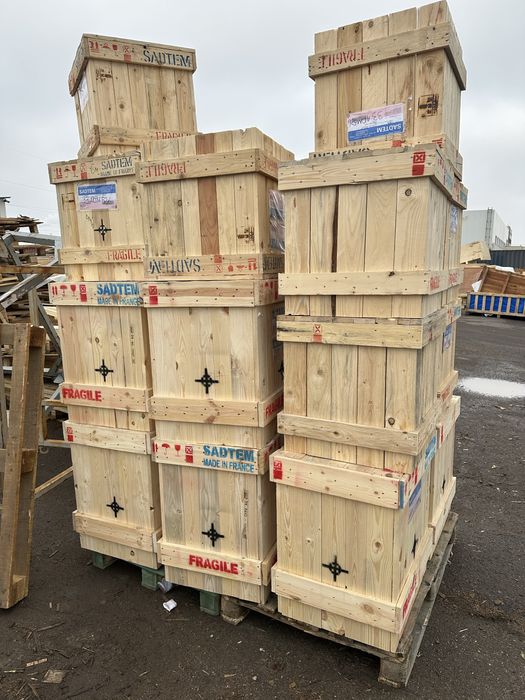 Ящики деревянные из франции