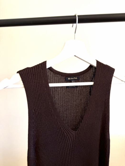 Massimo Dutti рокля с колан