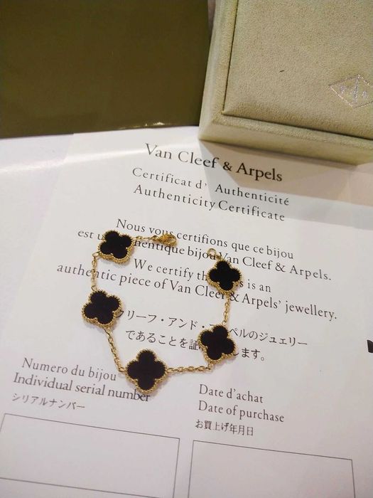 Bratara Van Cleef & Arpels//Black Gold