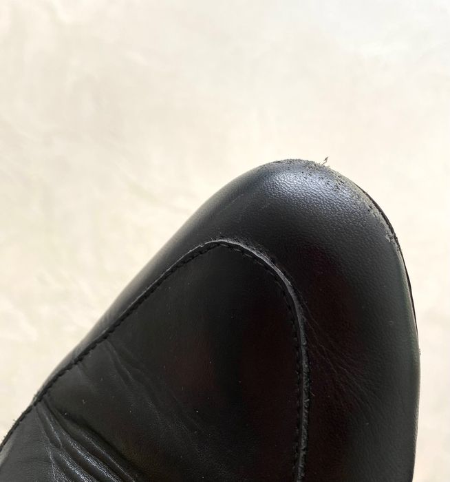 Дамски черни класически мокасини естествена кожа Gino Rossi 41 номер