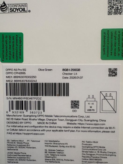 Telefoane oppo A5 pro sigilate