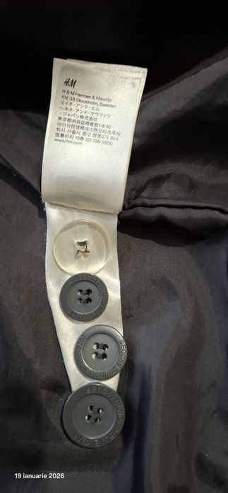 Palton barbati 2 in 1