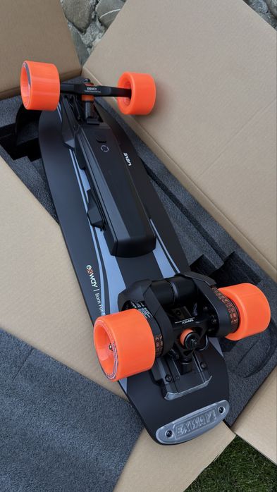 Skateboard electric Exway Wave Belt W1R 38km/h / NOU