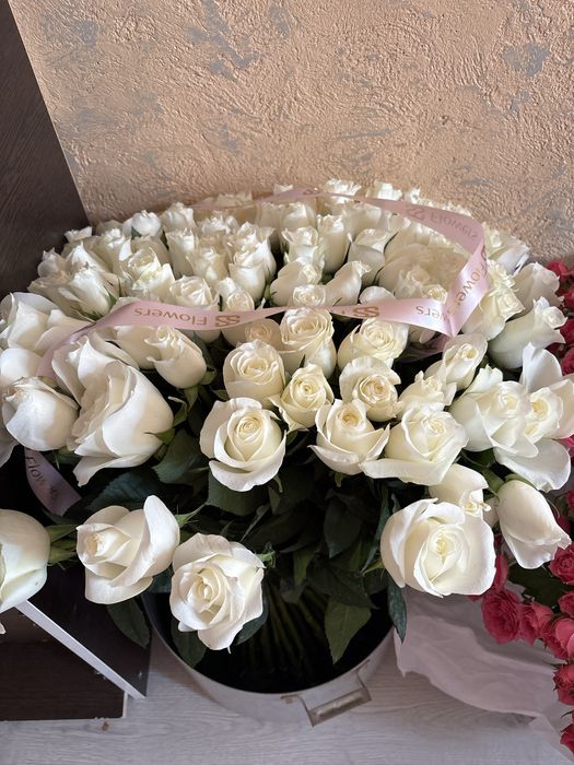 121 роза сегодня купленнные ,свежие