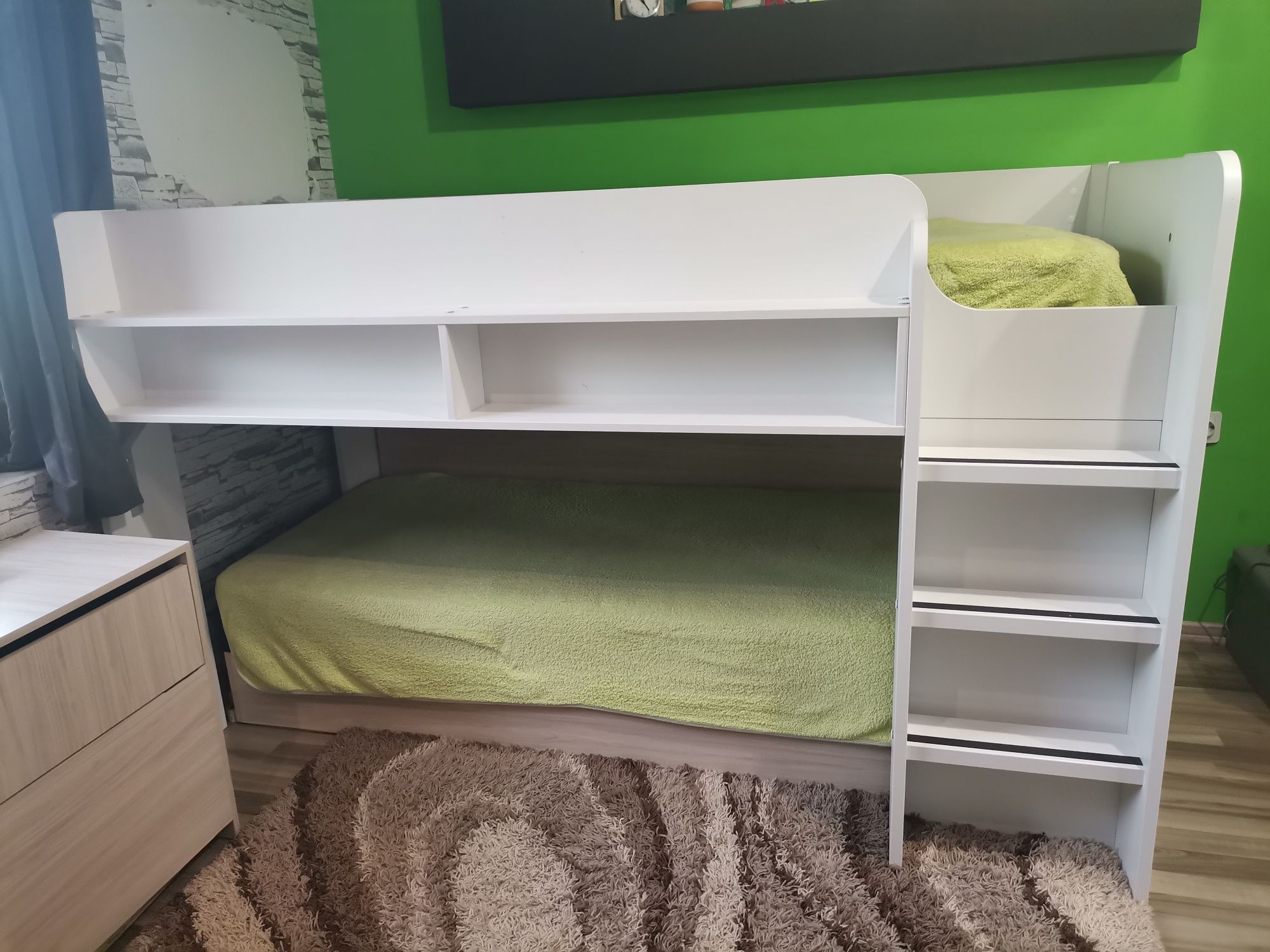 Детско Двуетажно легло, единично гр. Димитровград • OLX.bg
