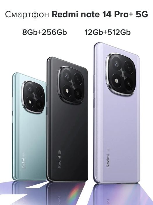Redmi note 14 pro plus 12/512 черный