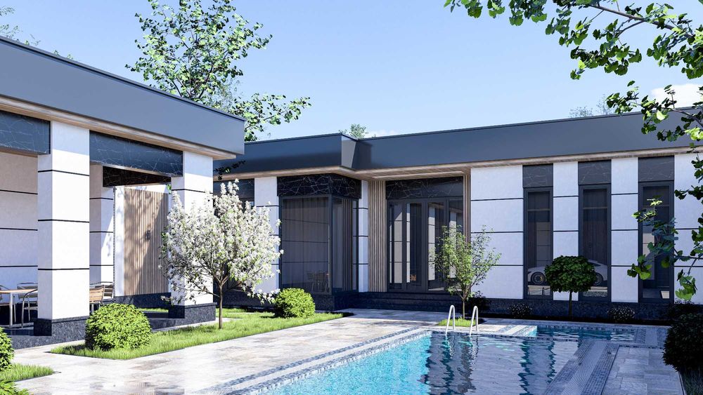 Архитектура, Дизайн фасада и интерьера , Ландшафтный дизайн