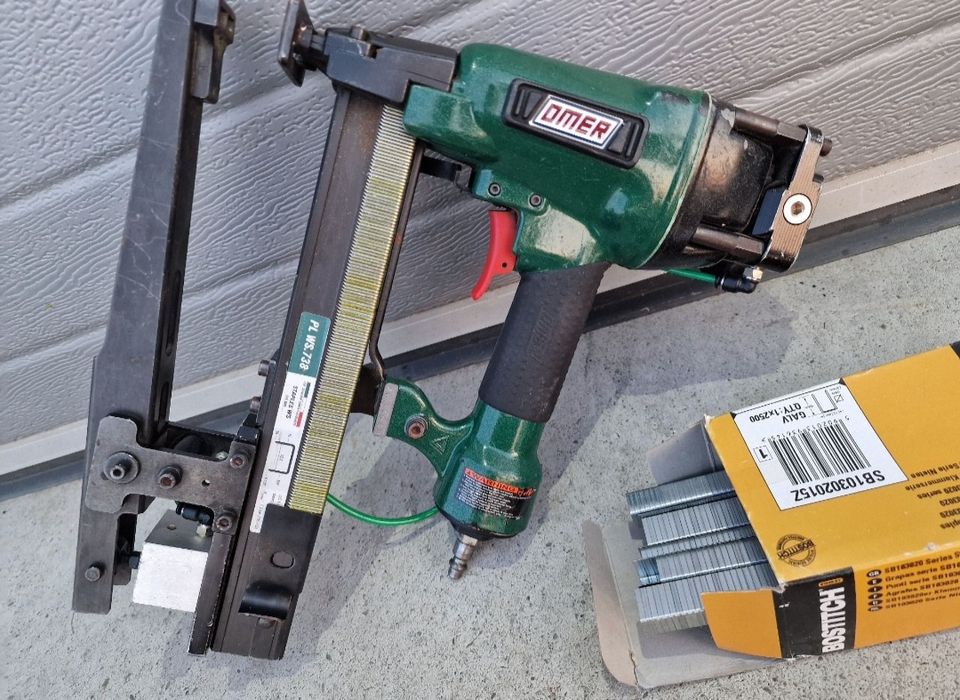 Clește pneumatic de capsat capse Ondulate Omer PLWS.738 Profi