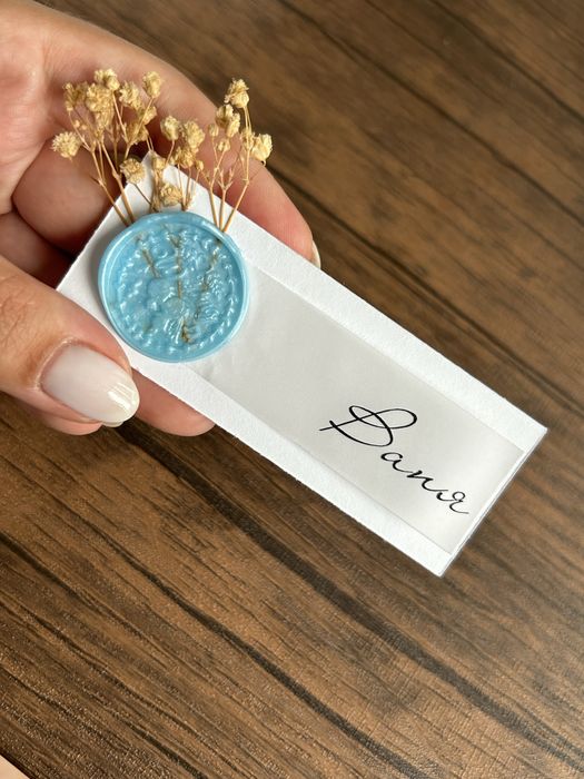 Ръчно изработени сватбени покани и тейбъл картички