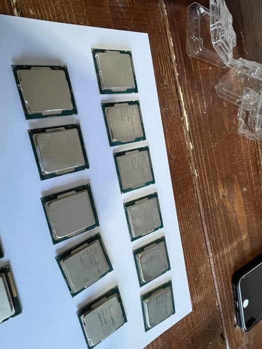 Lot 15 procesoare intel gen2 gen4 gen6 perfect functionale