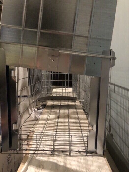 Capcana pisici,dihori,șobolani  cu doua intrari/ 100 cm