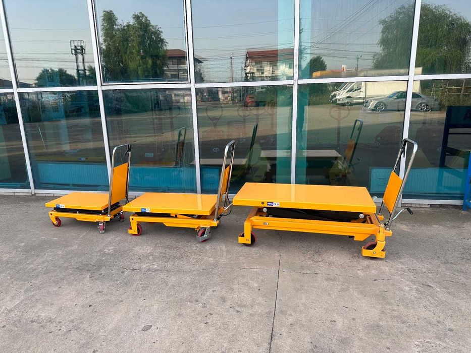 Masa Hidraulica 150kg 350kg 500kg 800kg Carucior Platforma 0.9-1,5m Ridicare