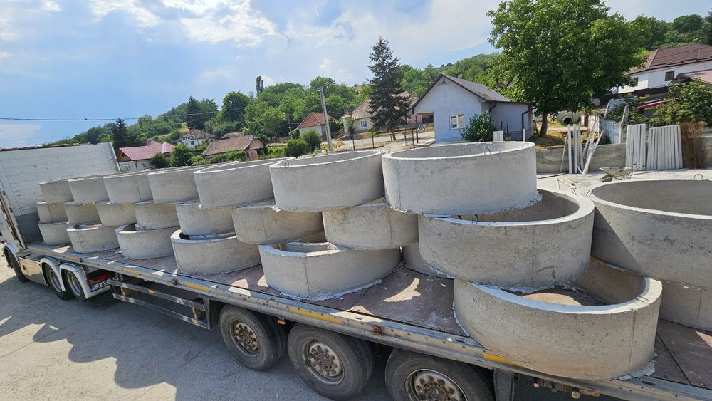 Inele/tuburi/oale pentru fântână/fose/puțuri