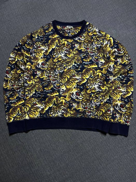 kenzo flying tiger размер л свитшот торг