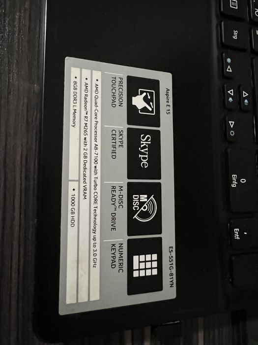 Ноутбук Acer в отличном состоянии