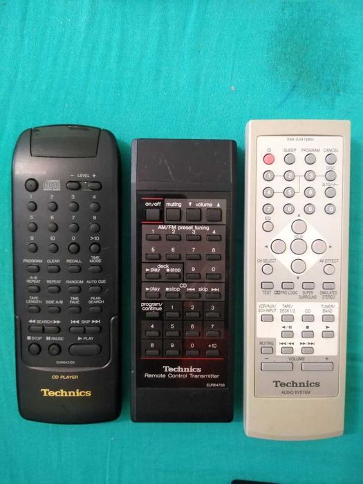 Telecomenzi sisteme audio Denon, Technics, Sony, Onkyo