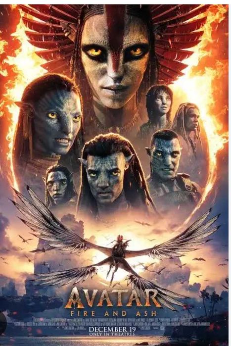 Билеты на фильм Аватар огонь и пепел