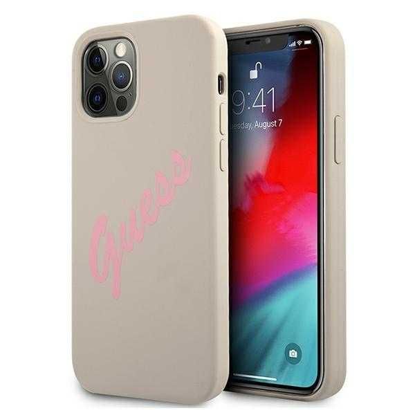 Гръб Guess Silicone Vintage за iPhone 12 Pro Max