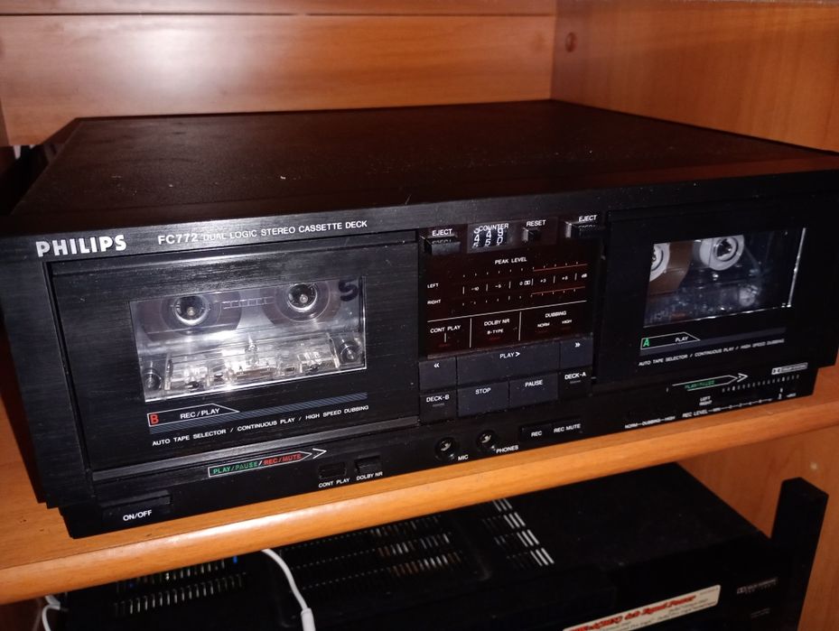 Deck Philips  FC 772. Dual Logic Stereo