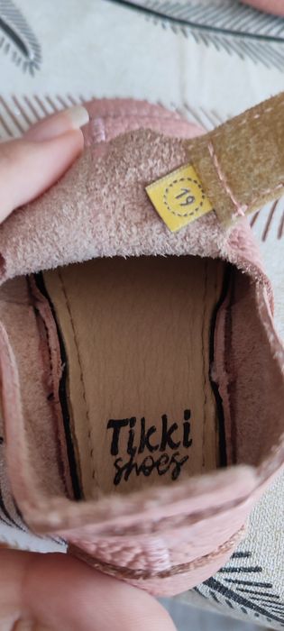 Детски боси обувки Tikki Ziggy Rose номер 19