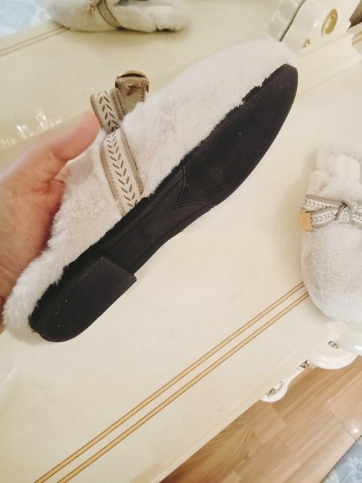 Qishki chiroyli tapochka