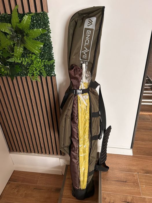 Husă pentru 3 lansete cu mulinete, 135 cm + umbrelă cadou